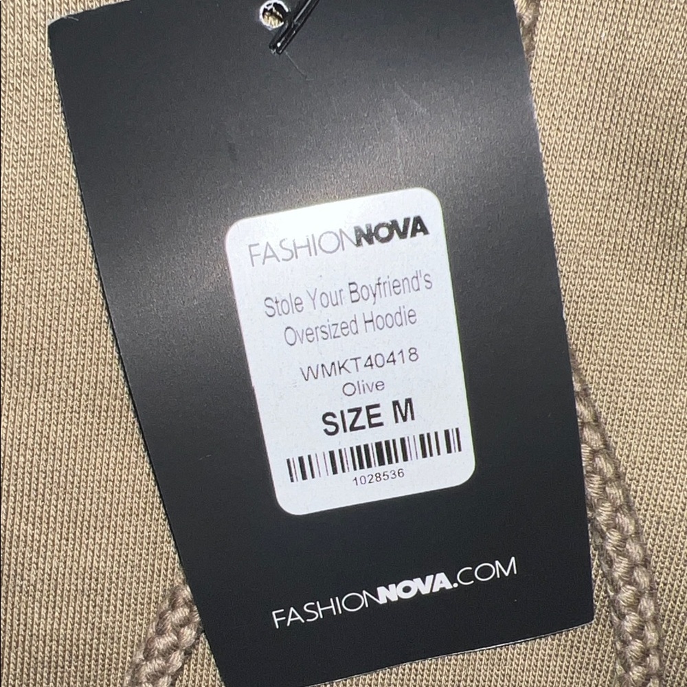 Women’s Fashion Nova Hoodie size M - Picture 3 of 7